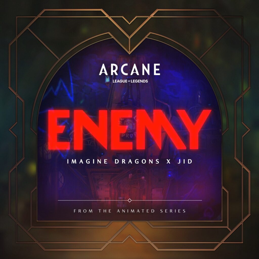Imagine Dragon x J.I.D. -Enemy Albumart Cover