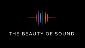 The Beauty of Sound Logo - Black